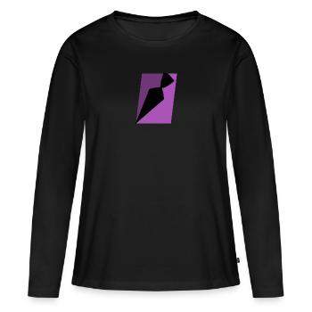 Bakery Cupcake Bakery - Women's Premium Organic Long Sleeve Shirt - black - Front - Julia (174cm)