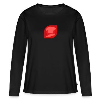 Baking Cake Bakery - Women's Premium Organic Long Sleeve Shirt - black - Front - Julia (174cm)