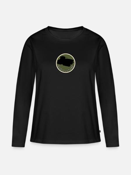 Hof Agriculture - Frauen Premium Bio Langarmshirt - Schwarz