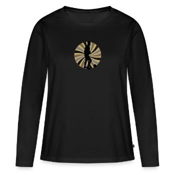 Futsal player Futsal player - Women's Premium Organic Long Sleeve Shirt - black - Front - Julia (174cm)