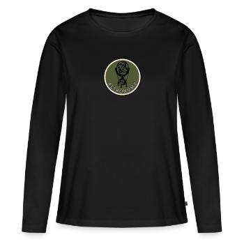 Astrophysics Physicists Astrophysics - Women's Premium Organic Long Sleeve Shirt - black - Front - Julia (174cm)