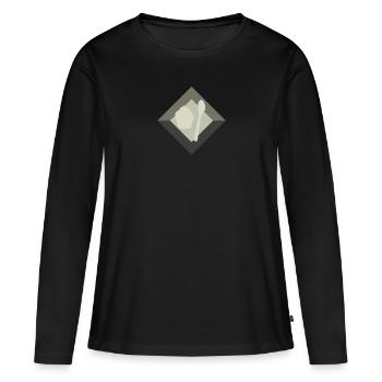 Cupcake Backen Backen - Frauen Premium Bio Langarmshirt - Schwarz - Vorne - Julia (174cm)
