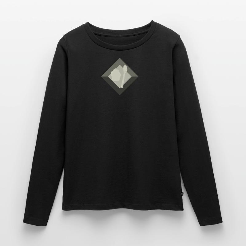 Cuisson de cupcakes Cuisson T-shirt manches longues Premium bio Femme