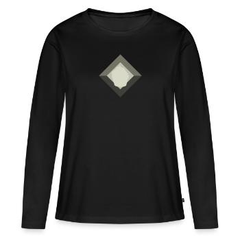 Cuire les tartelettes aux muffins - T-shirt manches longues Premium bio Femme - noir - Devant - Julia (174cm)