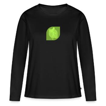 Physics Astrophysics Astronomy - Women's Premium Organic Long Sleeve Shirt - black - Front - Julia (174cm)