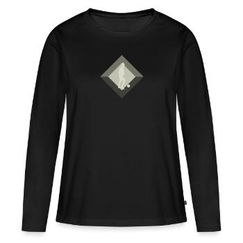 Futsal Futsal Player - Women's Premium Organic Long Sleeve Shirt - black - Front - Julia (174cm)