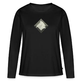 Cricket Cricket Team Cricket Team - Women's Premium Organic Long Sleeve Shirt - black - Front - Julia (174cm)