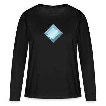 Aerospace Engineering Flieger Flugzeug - Frauen Premium Bio Langarmshirt - Schwarz - Vorne - Julia (174cm)