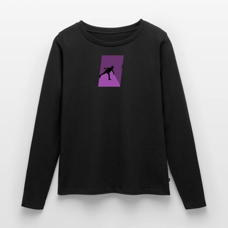 Axt Axe Throwing Axe Throwing Frauen Premium Bio Langarmshirt