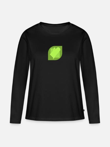 Backwaren Backwaren Backen - Frauen Premium Bio Langarmshirt - Schwarz