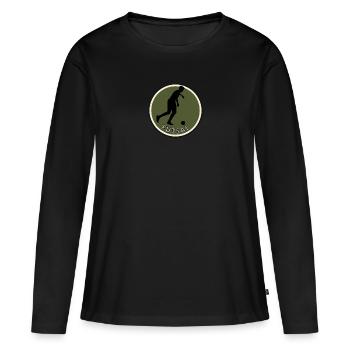 Ball Sports Futsal Player - Women's Premium Organic Long Sleeve Shirt - black - Front - Julia (174cm)