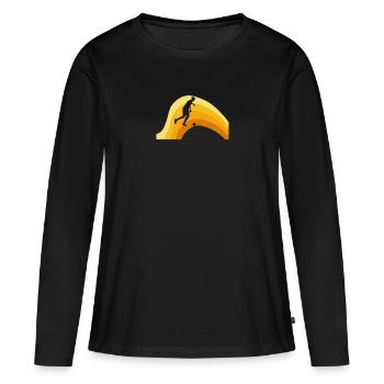 Ball Sports Futsal Players - Women's Premium Organic Long Sleeve Shirt - black - Front - Julia (174cm)