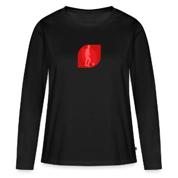 Futsal Futsal Team Futsal Player - Women's Premium Organic Long Sleeve Shirt - black - Front - Julia (174cm)