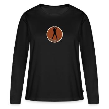 Cardio Cardio Exercise - Women's Premium Organic Long Sleeve Shirt - black - Front - Julia (174cm)