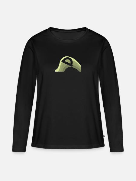 Architekt Konstruktion - Frauen Premium Bio Langarmshirt - Schwarz