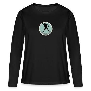 Dodgeball Players Team Dodgeball Team - Women's Premium Organic Long Sleeve Shirt - black - Front - Julia (174cm)