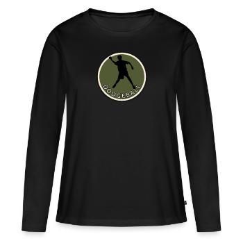 Dodgeball Player Dodgeball Dodgeball Team - Women's Premium Organic Long Sleeve Shirt - black - Front - Julia (174cm)