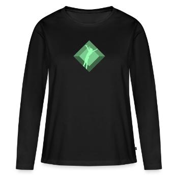 Gymnastics Training Gymnastics Trainer - Women's Premium Organic Long Sleeve Shirt - black - Front - Julia (174cm)