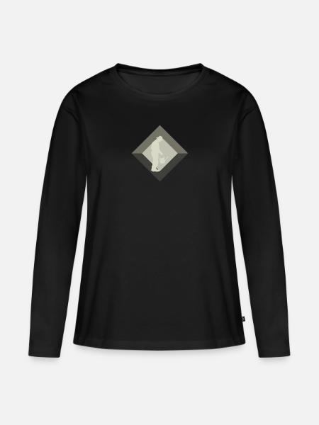 Gartenarbeit Garten - Frauen Premium Bio Langarmshirt - Schwarz