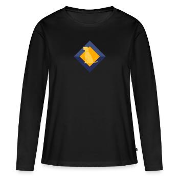 Dog Training Agility Dog School - Women's Premium Organic Long Sleeve Shirt - black - Front - Julia (174cm)
