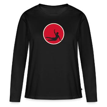 Gymnastics Gymnastics Training Gymnasts - Women's Premium Organic Long Sleeve Shirt - black - Front - Julia (174cm)