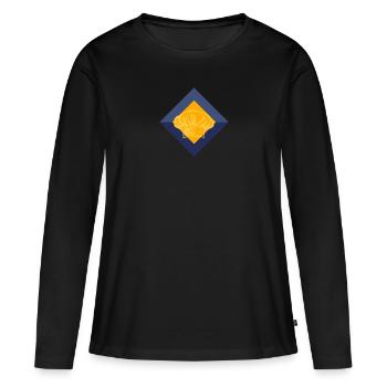 Cook Hobby Cook Cook - Women's Premium Organic Long Sleeve Shirt - black - Front - Julia (174cm)