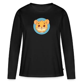Mouse Mice Mouse - Women's Premium Organic Long Sleeve Shirt - black - Front - Julia (174cm)