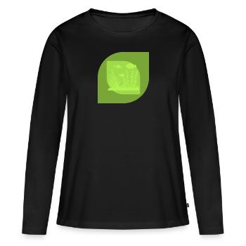 Aquarium Sea Creatures - Women's Premium Organic Long Sleeve Shirt - black - Front - Julia (174cm)