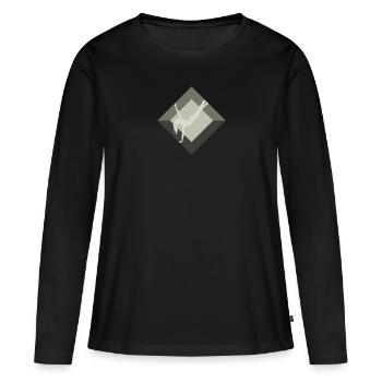Gymnastics Training Gymnastics Gymnastics - Women's Premium Organic Long Sleeve Shirt - black - Front - Julia (174cm)