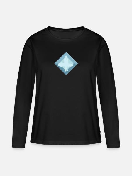 Autoverkaeufer Auto - Frauen Premium Bio Langarmshirt - Schwarz