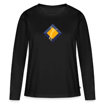 Gymnastics Training Gymnastics Trainer - Women's Premium Organic Long Sleeve Shirt - black - Front - Julia (174cm)