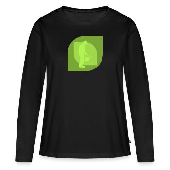 Gardening Hobby Gardener Gardening - Women's Premium Organic Long Sleeve Shirt - black - Front - Julia (174cm)