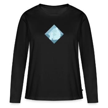 Dog trainer dog training dog sports - Women's Premium Organic Long Sleeve Shirt - black - Front - Julia (174cm)