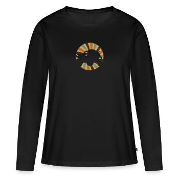 Pilotes d’Autocross Speedster - T-shirt manches longues Premium bio Femme - noir - Devant - Julia (174cm)