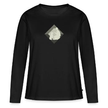 Dog Trainer Dog Training Agility - Women's Premium Organic Long Sleeve Shirt - black - Front - Julia (174cm)