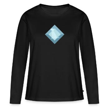 Dog trainer dog sports - Women's Premium Organic Long Sleeve Shirt - black - Front - Julia (174cm)