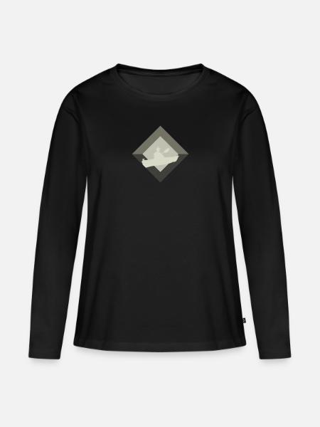 Kayaking, rafting, water sports - Women's Premium Organic Long Sleeve Shirt - black