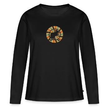 Rodent Hamster Animal - Women's Premium Organic Long Sleeve Shirt - black - Front - Julia (174cm)