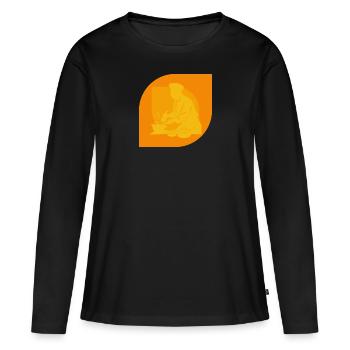 Cook Amateur Chef Star Chef - Women's Premium Organic Long Sleeve Shirt - black - Front - Julia (174cm)
