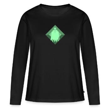 Vampire Immortality Blood - Women's Premium Organic Long Sleeve Shirt - black - Front - Julia (174cm)