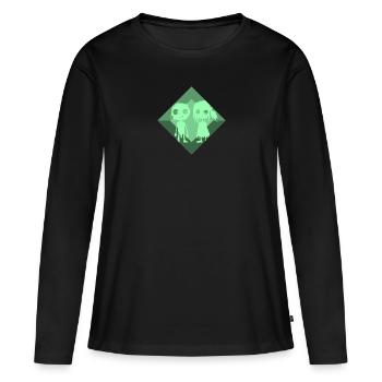 Breakdance Power Moves Streetdance - Women's Premium Organic Long Sleeve Shirt - black - Front - Julia (174cm)