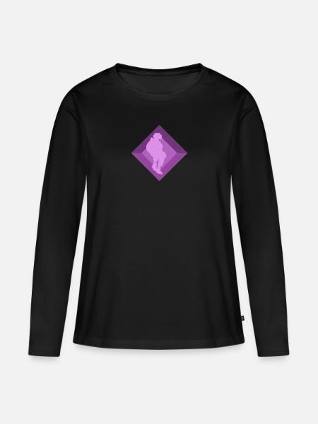Breakdance Streetdance Akrobatik - Frauen Premium Bio Langarmshirt - Schwarz