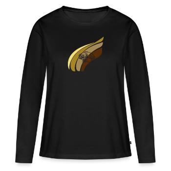 Cook Hobby Chef Star Chef - Women's Premium Organic Long Sleeve Shirt - black - Front - Julia (174cm)