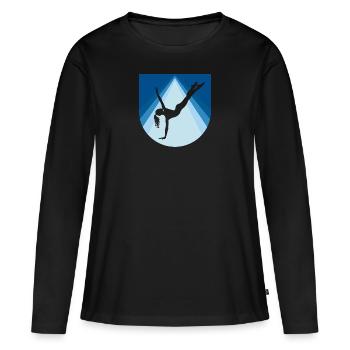 Gymnastics Training Gymnastics Gymnastics - Women's Premium Organic Long Sleeve Shirt - black - Front - Julia (174cm)