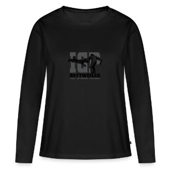 IGP ROTTWEILER Wilsigns Dog Sport Gift IPO - Women's Premium Organic Long Sleeve Shirt - black - Front - Julia (174cm)