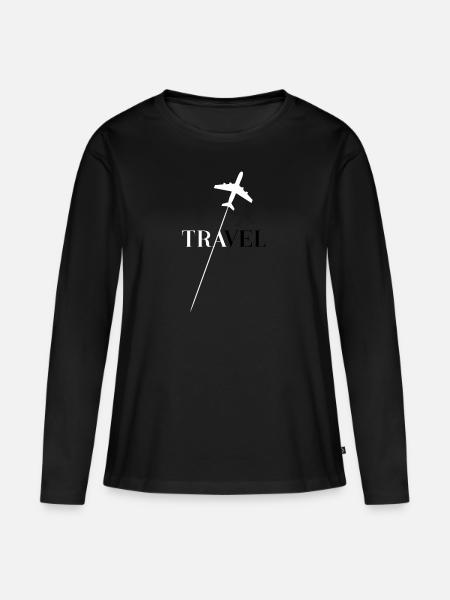 Reise - Frauen Premium Bio Langarmshirt -