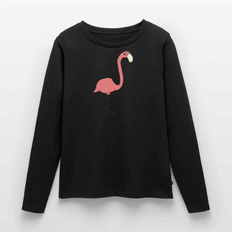 Flamingo Women's Premium Organic Long Sleeve Shirt