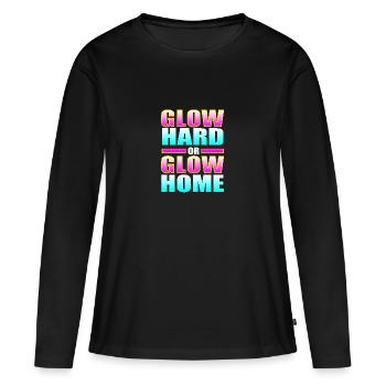 Rave Raver Musique techno Techno basse Table de mixage - T-shirt manches longues Premium bio Femme - noir - Devant - Julia (174cm)