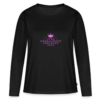 Bachelorette Party 2024 Bachelorette Party - Women's Premium Organic Long Sleeve Shirt - black - Front - Julia (174cm)
