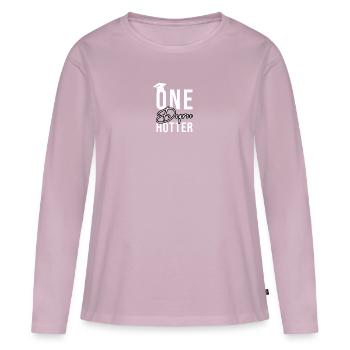 Bachelor Master Doctor Degree Graduation Engineer - Women's Premium Organic Long Sleeve Shirt - dusky pink - Front - Julia (174cm)